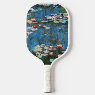 Wasserlilien von Claude Monet, Vintager Impression Pickleball Schläger