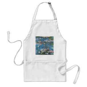 Wasserlilien von Claude Monet, Vintager Impression Schürze