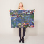 Wasserliliensee, Monet Fleecedecke<br><div class="desc">Oscar-Claude Monet (14. November 1840 - 5. Dezember 1926) war ein französischer Maler, Gründer des französischen Impressionistischen Gemäldes und beständiger und produktivster Praktizierer der Philosophie der Bewegung, seine Wahrnehmungen vor der Natur zu äußern, insbesondere in Bezug auf die Putz-Landschaftsmalerei. Der Begriff "Impressionismus" leitet sich aus dem Titel seines Gemäldes Impression,...</div>