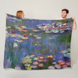 Wasserliliensee, Monet Fleecedecke<br><div class="desc">Oscar-Claude Monet (14. November 1840 - 5. Dezember 1926) war ein französischer Maler, Gründer des französischen Impressionistischen Gemäldes und beständiger und produktivster Praktizierer der Philosophie der Bewegung, seine Wahrnehmungen vor der Natur zu äußern, insbesondere in Bezug auf die Putz-Landschaftsmalerei. Der Begriff "Impressionismus" leitet sich aus dem Titel seines Gemäldes Impression,...</div>