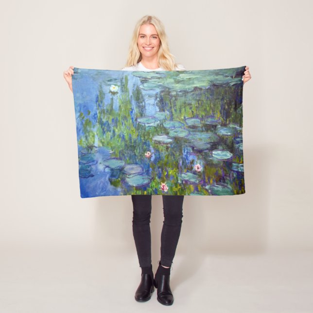 Wasserliliensee, Monet Fleecedecke (Beispiel)