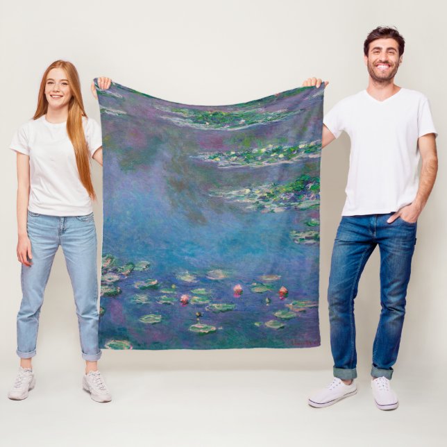 Wasserliliensee, Monet Fleecedecke (Beispiel)