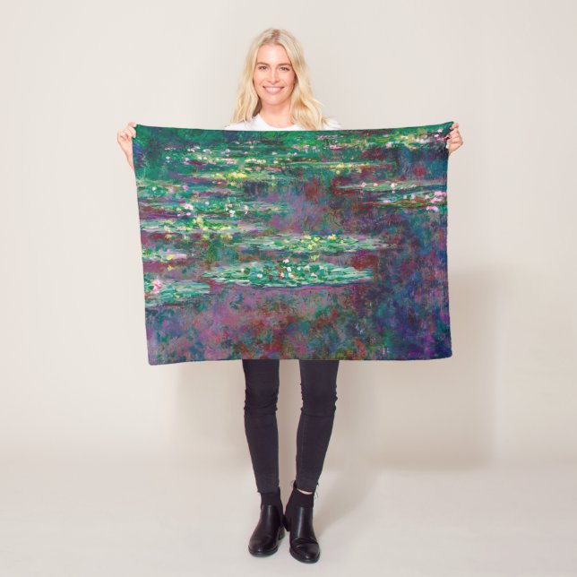 Wasserliliensee, Monet Fleecedecke (Beispiel)