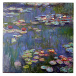 Wasserliliensee, Monet Fliese<br><div class="desc">Oscar-Claude Monet (14. November 1840 - 5. Dezember 1926) war ein französischer Maler, Gründer des französischen Impressionistischen Gemäldes und beständiger und produktivster Praktizierer der Philosophie der Bewegung, seine Wahrnehmungen vor der Natur zu äußern, insbesondere in Bezug auf die Putz-Landschaftsmalerei. Der Begriff "Impressionismus" leitet sich aus dem Titel seines Gemäldes Impression,...</div>