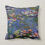 Wasserliliensee, Monet Kissen<br><div class="desc">Oscar-Claude Monet (14. November 1840 - 5. Dezember 1926) war ein französischer Maler, Gründer des französischen Impressionistischen Gemäldes und beständiger und produktivster Praktizierer der Philosophie der Bewegung, seine Wahrnehmungen vor der Natur zu äußern, insbesondere in Bezug auf die Putz-Landschaftsmalerei. Der Begriff "Impressionismus" leitet sich aus dem Titel seines Gemäldes Impression,...</div>
