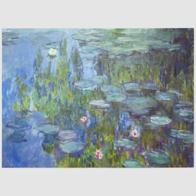 Wasserliliensee, Monet Seidenpapier (Vorderseite)