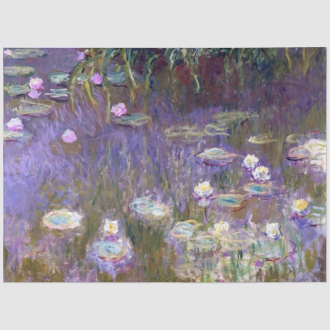 Wasserliliensee, Monet Seidenpapier (Vorderseite)
