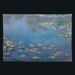 Wasserliliensee, Monet Stofftischset<br><div class="desc">Oscar-Claude Monet (14. November 1840 - 5. Dezember 1926) war ein französischer Maler, Gründer des französischen Impressionistischen Gemäldes und beständiger und produktivster Praktizierer der Philosophie der Bewegung, seine Wahrnehmungen vor der Natur zu äußern, insbesondere in Bezug auf die Putz-Landschaftsmalerei. Der Begriff "Impressionismus" leitet sich aus dem Titel seines Gemäldes Impression,...</div>