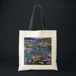 Wasserliliensee, Monet Tragetasche<br><div class="desc">Oscar-Claude Monet (14. November 1840 - 5. Dezember 1926) war ein französischer Maler, Gründer des französischen Impressionistischen Gemäldes und beständiger und produktivster Praktizierer der Philosophie der Bewegung, seine Wahrnehmungen vor der Natur zu äußern, insbesondere in Bezug auf die Putz-Landschaftsmalerei. Der Begriff "Impressionismus" leitet sich aus dem Titel seines Gemäldes Impression,...</div>