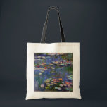 Wasserliliensee, Monet Tragetasche<br><div class="desc">Oscar-Claude Monet (14. November 1840 - 5. Dezember 1926) war ein französischer Maler, Gründer des französischen Impressionistischen Gemäldes und beständiger und produktivster Praktizierer der Philosophie der Bewegung, seine Wahrnehmungen vor der Natur zu äußern, insbesondere in Bezug auf die Putz-Landschaftsmalerei. Der Begriff "Impressionismus" leitet sich aus dem Titel seines Gemäldes Impression,...</div>