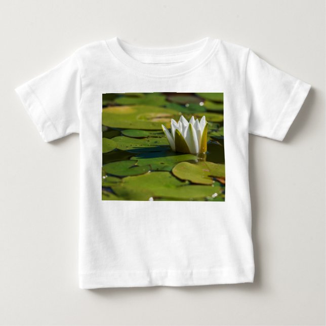 Wasserlily Blossom Baby T-shirt (Vorderseite)