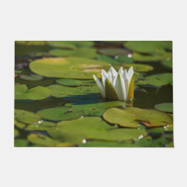 Wasserlily Blossom Fußmatte