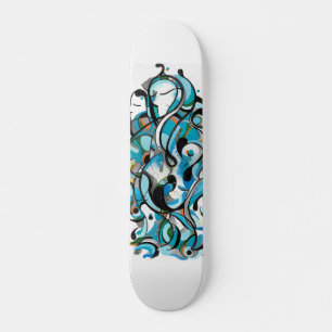 Wassermädchendeck Skateboard