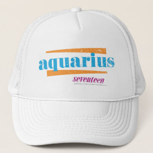 Wassermann-Aqua Truckerkappe