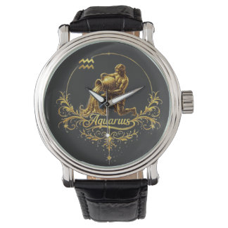 Wassermann Einzigartiges Sternzeichen, Sternzeiche Armbanduhr