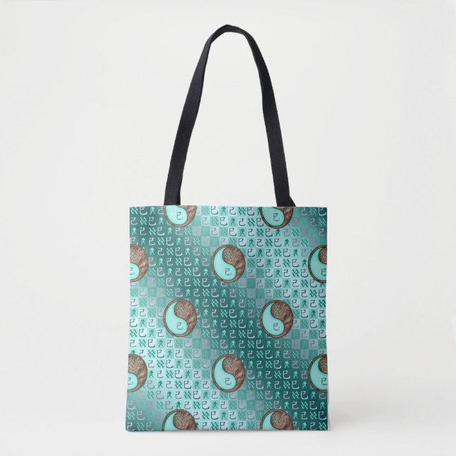 Wassermann & Erde Schlange Tasche (Vorderseite)