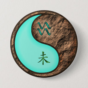 Wassermann & Erdziege Button