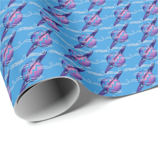 Wassermann Geschenkpapier (Rolleneckpunkt)