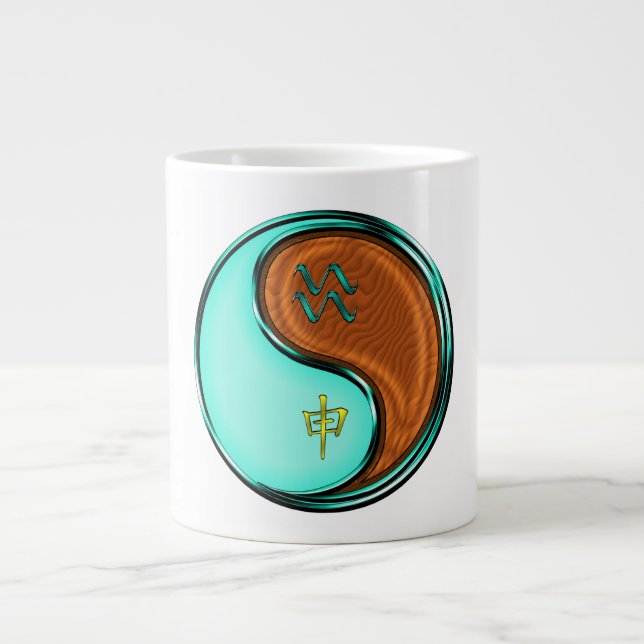 Wassermann & Holzaffe Jumbo-Tasse (Vorderseite)