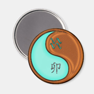 Wassermann & Holzkaninchen Magnet