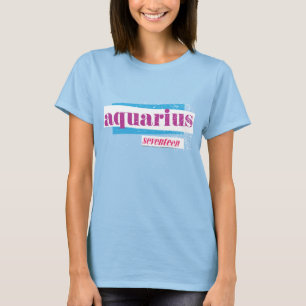 Wassermann lila T-Shirt