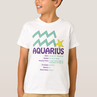 Wassermann-Merkmal-KinderT - Shirt