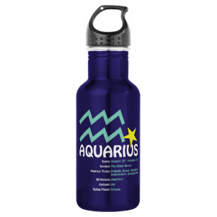 Wassermann-Merkmal-Wasser-Flasche Trinkflasche