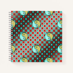 Wassermann & Metall-Tiger Notizbuch