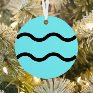Wassermann-Ornament  Ornament Aus Metall