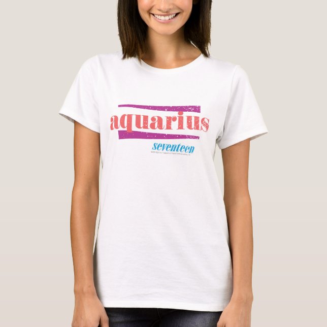 Wassermann-Rosa T-Shirt (Vorderseite)