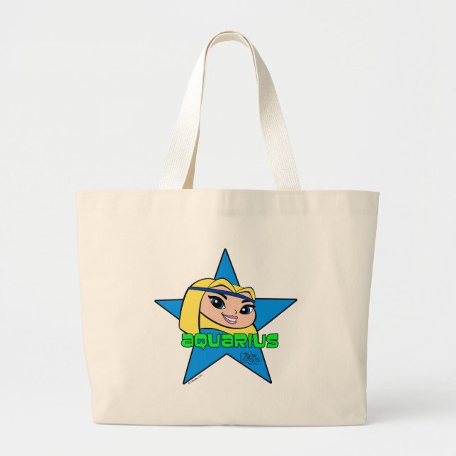 Wassermann-Taschen-Tasche Jumbo Stoffbeutel (Vorne)