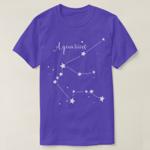 Wassermann-Tierkreis-Konstellations-T - Shirt