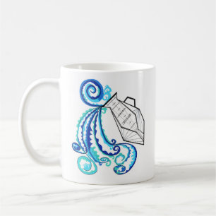 Wassermann-Tierkreis-Zeichen-Tasse Kaffeetasse