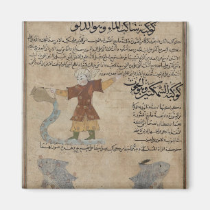 Wassermann und Fische Magnet