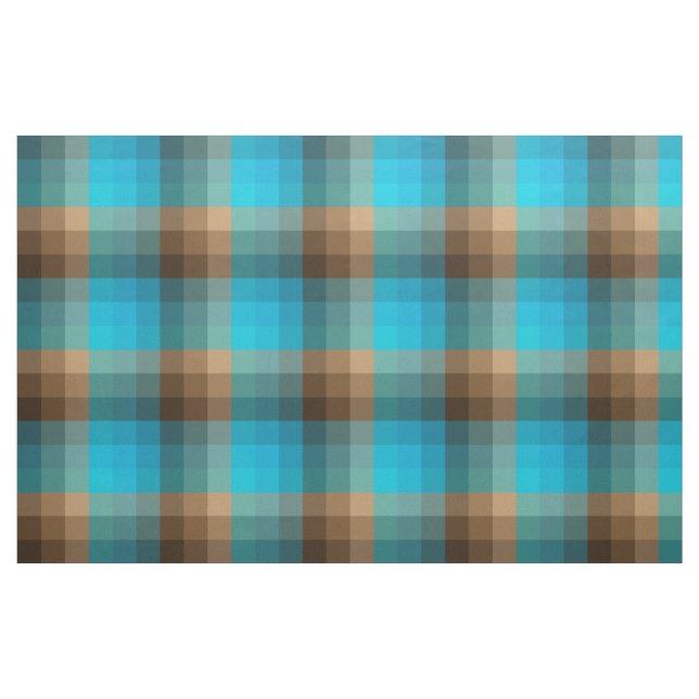 Wassermann-Vintages psychedelisches Schachbrett Stoff (Fat Quarter (45,7 x 55,9 cm))