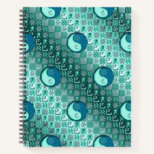 Wassermann & Wasser-Schlange Notizbuch