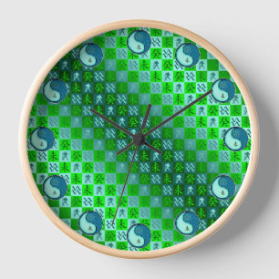 Wassermann & Wasser Ziege Uhr