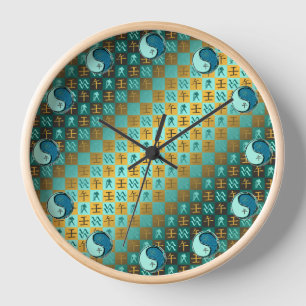 Wassermann & Wasserpferd Uhr