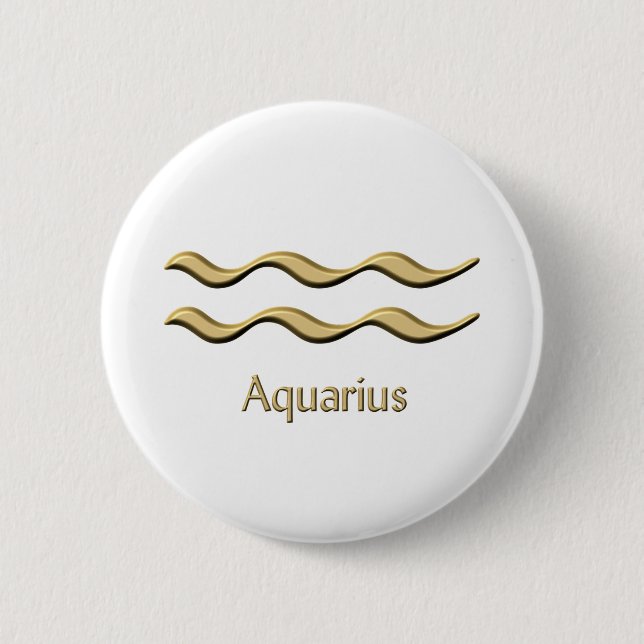 Wassermannsymbol Button (Vorderseite)