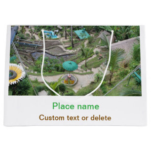 Wassermeer Strand Foto geben Namen Text Platz Somm Große Geschenktüte
