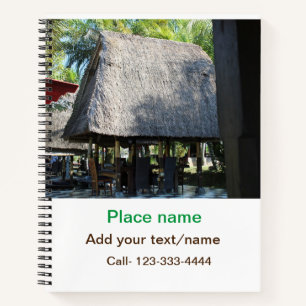 Wassermeer Strand Foto geben Namen Text Platz Somm Notizbuch