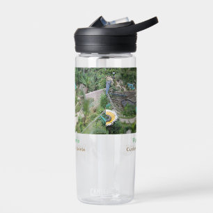 Wassermeer Strand Foto geben Namen Text Platz Somm Trinkflasche