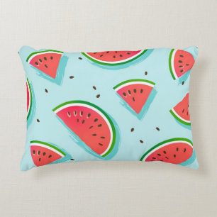 Wassermelon 12x16 Akzentkissen Dekokissen