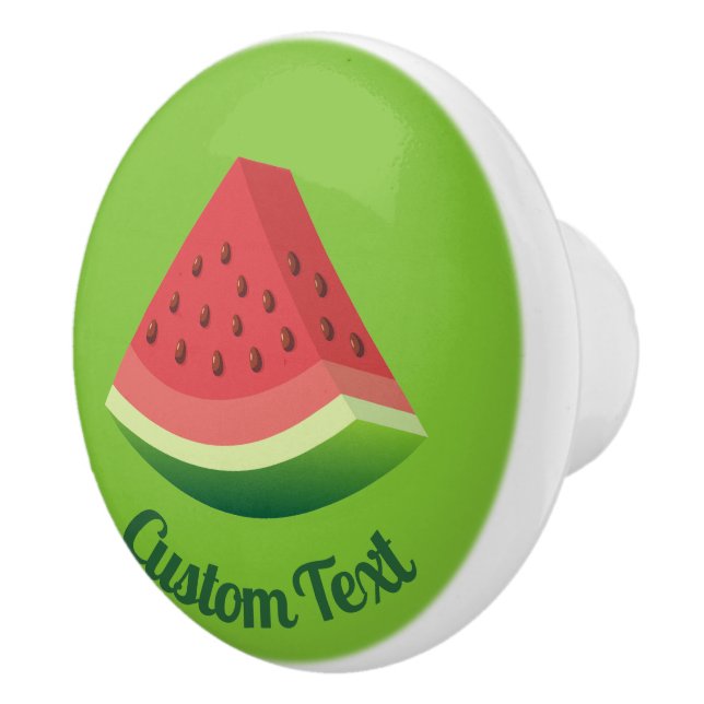 Wassermelon Slice Keramik Knob Keramikknauf (Rechts)