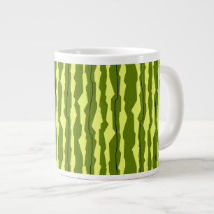 Wassermelon Streifen Jumbo-Tasse