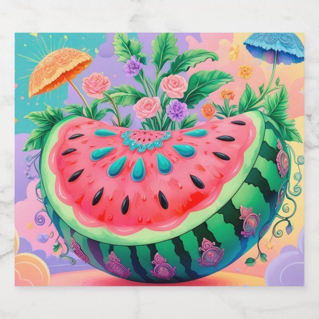 Wassermelone (Einzelnes Label)