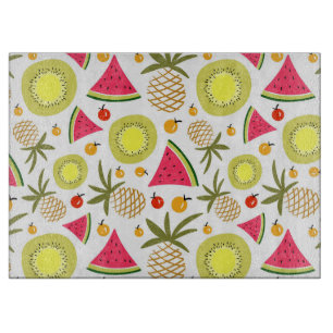 Wassermelone, Ananas Kiwi Cutting Board Schneidebrett