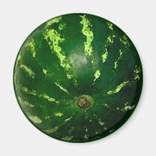 Wassermelone-Aquarell - Magnet