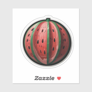 Wassermelone Aufkleber