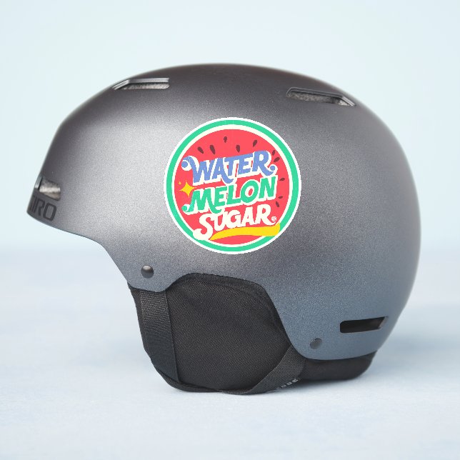 Wassermelone Aufkleber (Helmseite)